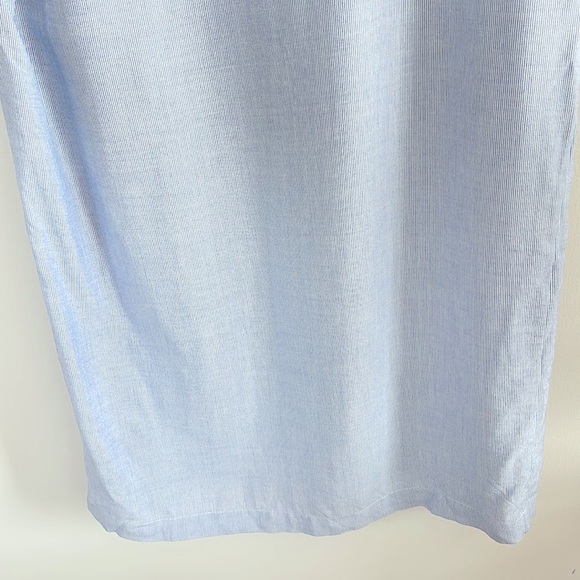 Madewell Stripe Lace-Up Cut-Out Short Sleeve Relaxed
Fit Sailor T-Shirt Dress XS - Picture 9 of 10